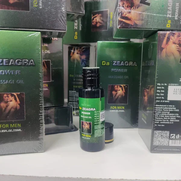 Da Zeagra Herbal Power Massage Oil - New Latest Formula 2025 (9)
